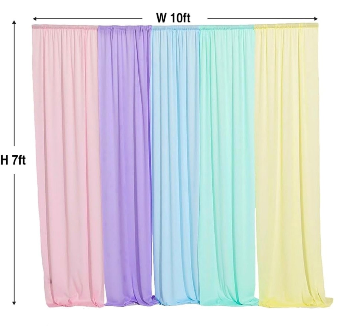 Pastel Rainbow Backdrop